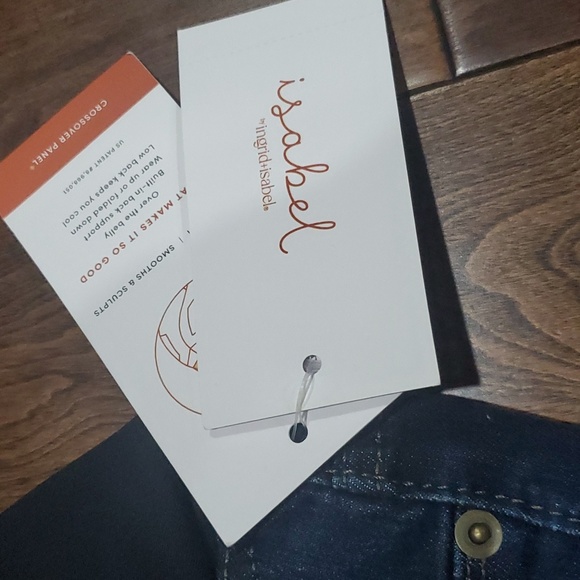 Maternity over the belly skinny Jeans size 6/28 r 29" inseam New by Isabel Mater - Picture 6 of 7
